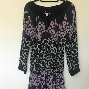 Vintage Diane von Furstenberg DVF Pleated Midi Dress NWOT Size 8